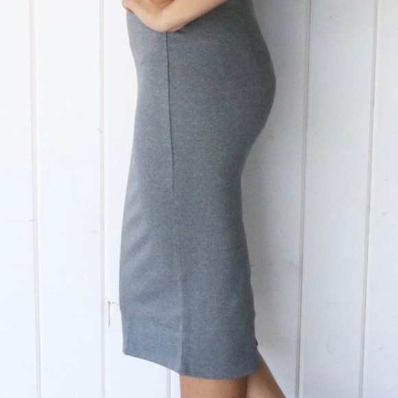 Blush Pink Pencil Skirt - Picture 5 of 6